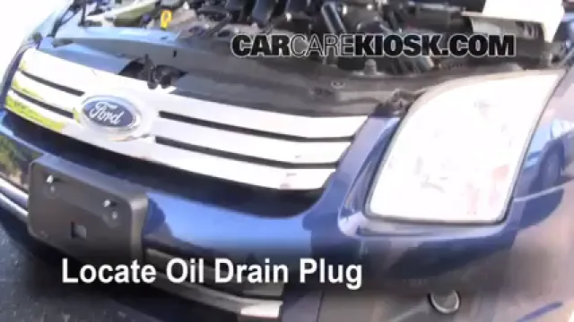 2006 Ford Fusion SE 3.0L V6 Huile Changer l'huile et le filtre à huile